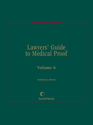 cover image of Lawyers' Guide to Medical Proof